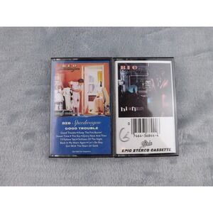 REO Speedwagon Cassettes Hi Infidelity, Good‎ Trouble Set of 2